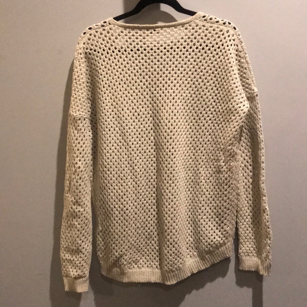 Like new! Theory Crochet Sweater - Picture 5 of 5